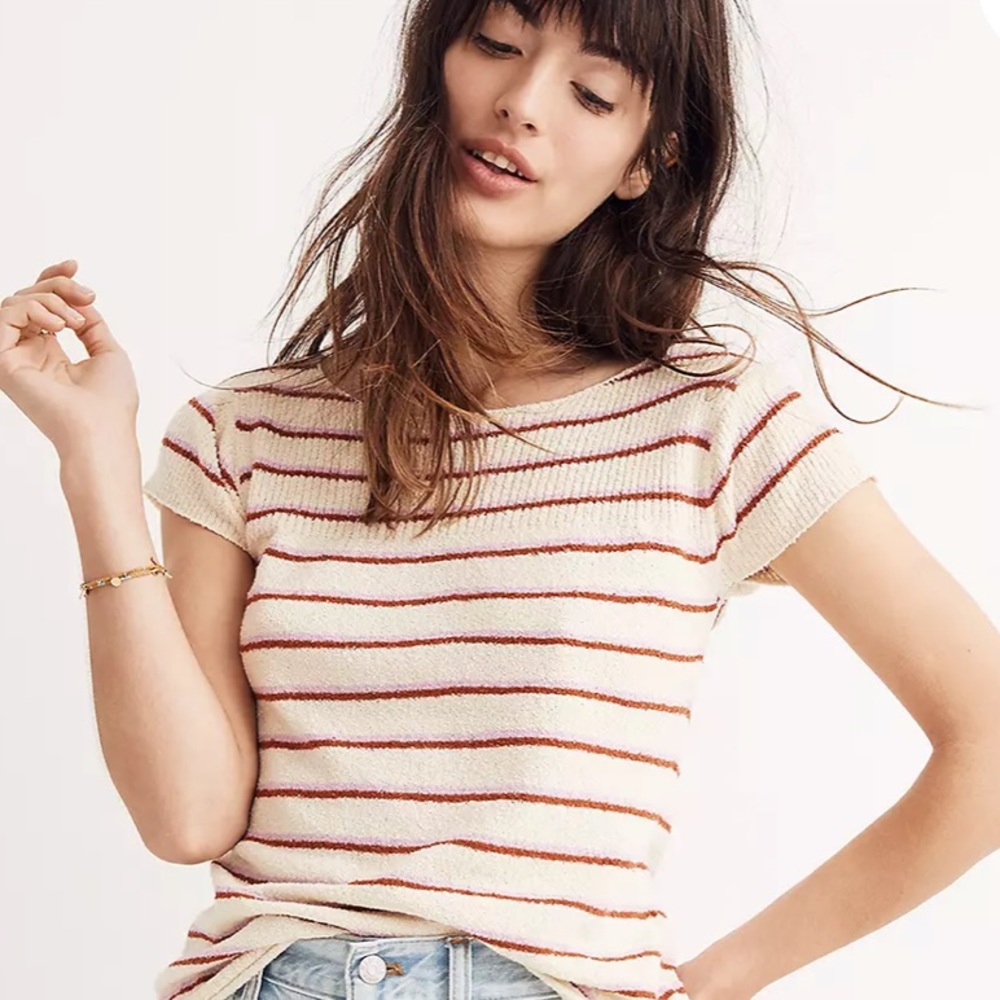 Madewell Marin Sweater Tee in Stripe